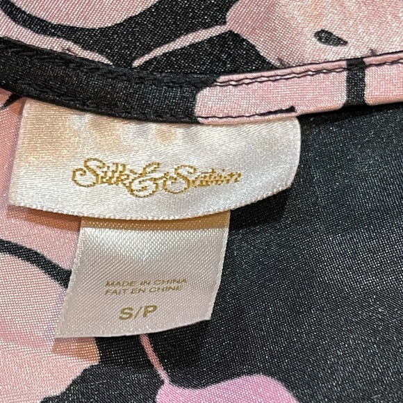 Y2K Silk & Satin Slip Nightie with sheer sides & adjustable spaghetti st… - Picture 4 of 4